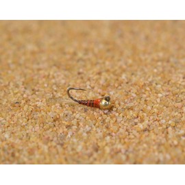 Tungsten Quill Perdigon Jig Head Fly - Euro nymph tied on Hanak Hook - 6ct Packs (Hook #16)