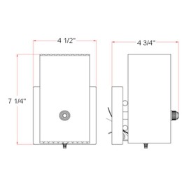 Design House 501130 Traditional 1-Light Indoor Dimmable Wall Sconce with Frosted Glass for Bathroom Bedroom Hallway, White
