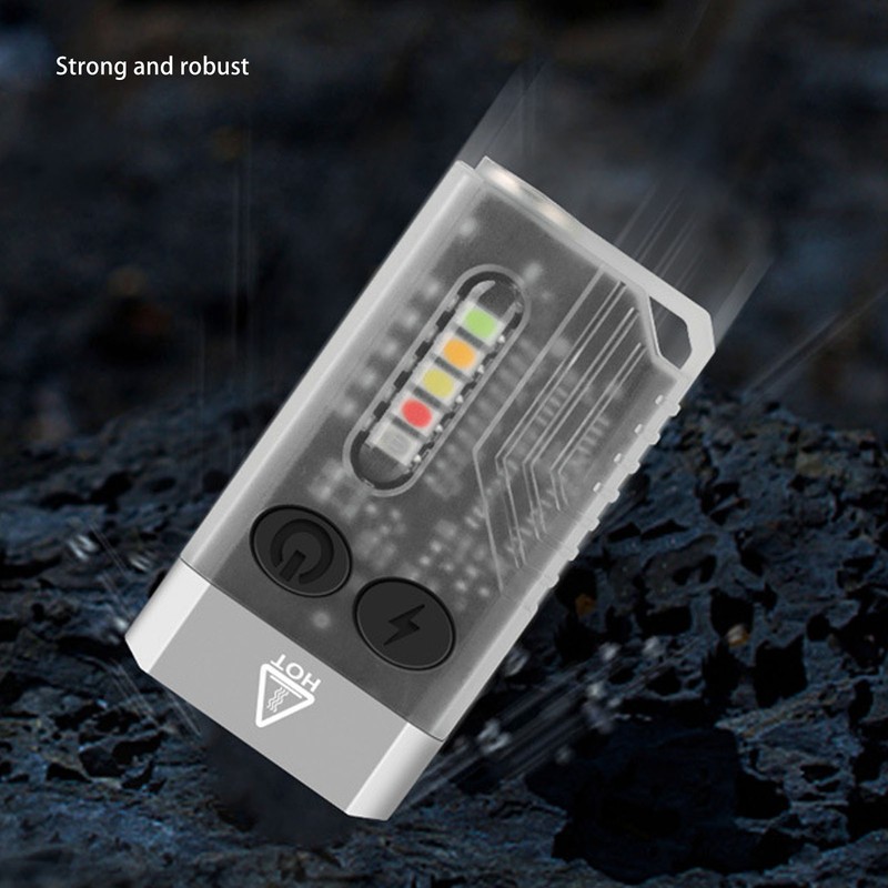 LED Flashlight 1000LM 5 Brightness Magnetic Multifunctional Pocket Torch with