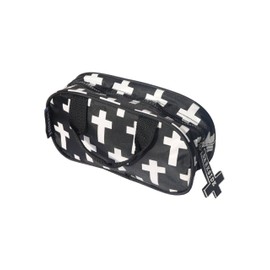 Inverted Cross Toiletry Bag Pencil Case Gothic Make Up Bag