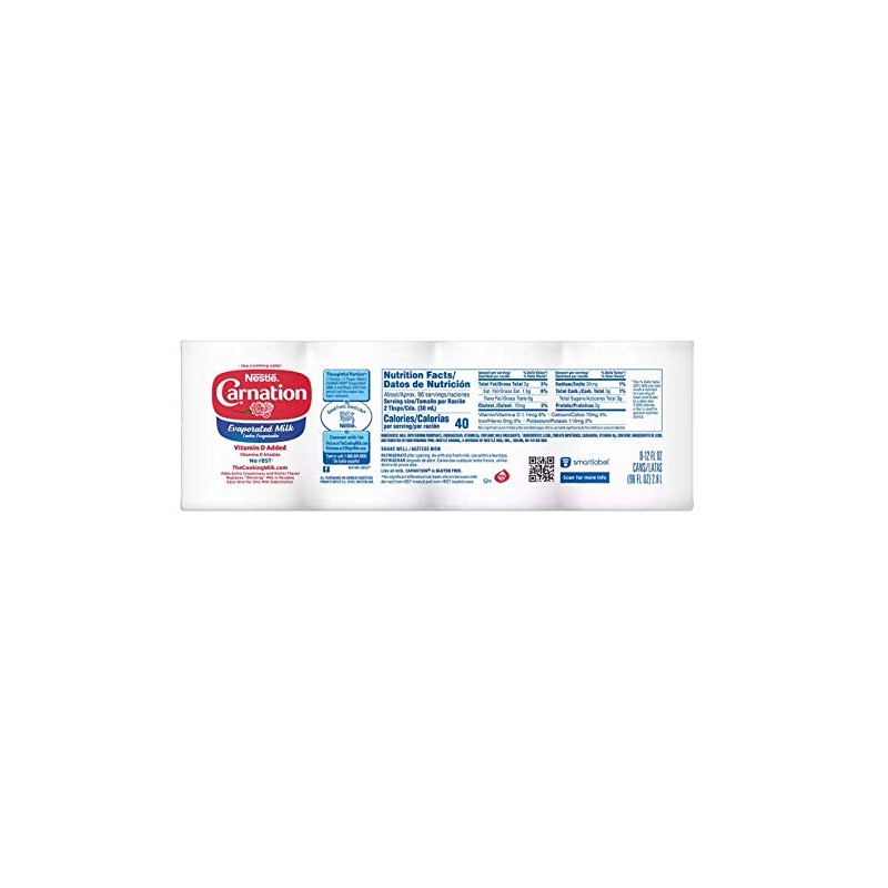 Carnation Evaporated Milk, 8 ct./12 Oz., 96 Oz