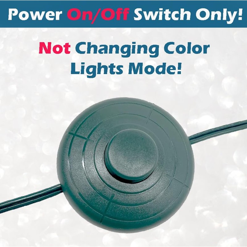 Goodsby 6 FT Power Cord On/Off Foot Switch Compatible Replacement