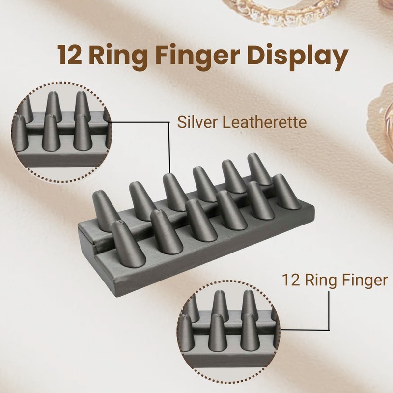 Exhibidor de anillos.