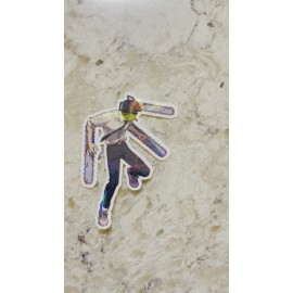 Sticker Surplus Chainsaw Man Sticker l Gloss or Holographic Laminate l Waterproof Decal - Large - Holographic
