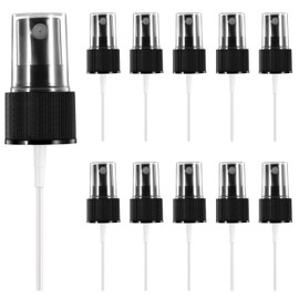 SHENLIU 10Pcs Spray Bottle Tops Replacement, Spray Bottle Top, Spray Nozzle for Bottles, Sprays Bottle Nozzle Pump Plastic for Essential Oil Bottles Fine Mist Sprayer Perfume Top