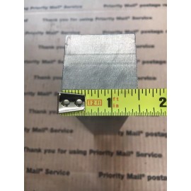 Unbranded/Generic 1 1/2 Square Steel Bar Stock Blacksmith Iron Machining 1.50 8" Long 1018 CF