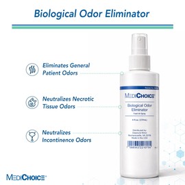 MediChoice Biological Odor Eliminator, Scented, Pump Spray, 8 Oz, 1314OE8120 (Each of 1)