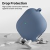 ORNARTO for AirPods 4 Case, Soft Silicone Full Protective Cover