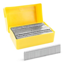 KIMSING 14 Gauge 1'' Length Concrete Nails Concrete T-Nails for Concrete Nailers Smooth Shank 800 PCS/BOX
