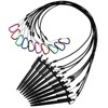 Lewtemi 10 Sets 24 Inch Pen Leash Pen Silicone Lanyard