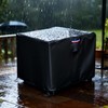 Saking Square Fire Pit Cover 600D Waterproof for Propane Fire