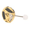 ETA 901001 Quartz Movement Golden Alloy Rhinestone Watch Movement Replacement