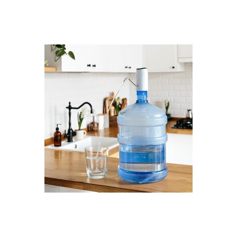 Jucoan 100 Pack Water Bottle Caps, 55mm 3&5 Gallon Non