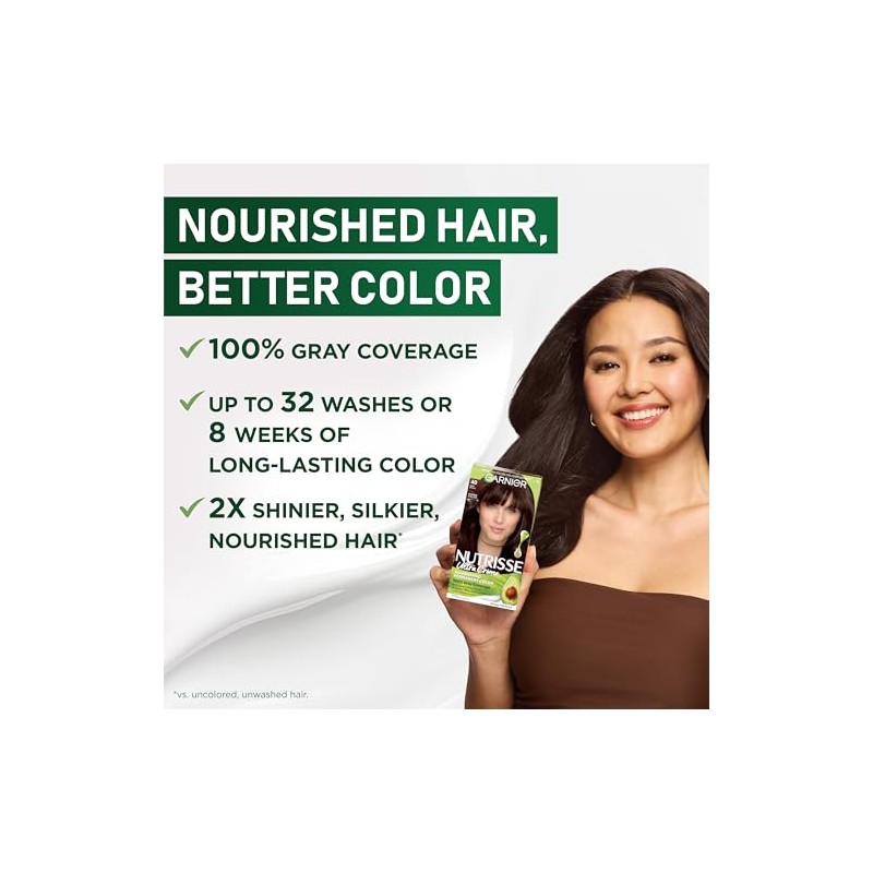 Garnier Nutrisse Tinte para el cabello, 30 café Oscuro (Sweet