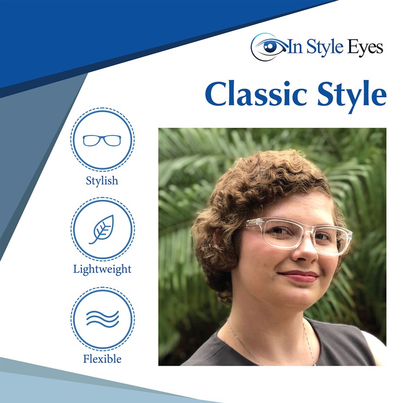 In Style Eyes Seymore - Gafas de lectura bifocales retro,