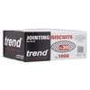 Trend 1000pcs Certified Beechwood No. 20 Joining Biscuits for Woodworking,