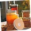 Sosoport 4pcs Mason Jar Lids Jars Food Containers with Lids