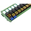 DIN Rail Mount Rocker Switch Module, 10Amp 250VAC/50VDC (8 Channel)
