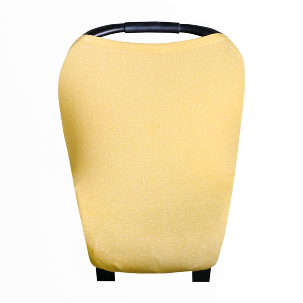 Baby Car Seat Cover Canopy and Nursing Cover Multi-Use Stretchy
