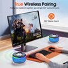 Bluetooth Shower Speaker, Portable Bluetooth Speaker Wireless with Time Display,