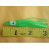 Unbranded 50 PCS. 3" (7.5cm.) BLUE SQUID SKIRT HOOCHIES, OCTOPUS