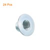 sourcing map M10 T-Nuts, 24pcs Carbon Steel Tee Nut Round