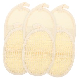 Angoily 6pcs Body Brush Scrubber Face Scrub Exfoliating Loofah Sponges Sand off Mitt Body Loofah Brush Loofah Exfoliating Pad Exfoliating Sponge Pads Loofah Sponge Brush Face Pad