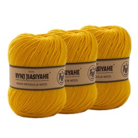 Wool Yarn, Yarn for Crocheting 100% Inner Mongolia Wool - Washable, Soft, Warm, and Luxurious - 4 Ply Yarn for Knitting,Crochet Yarn Knitting Yarn for Sweater,Scarf,Hat,Socks