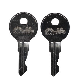 Replacement Key H300-H303 Cut on CG16 Key Blank | Compatible with Office Furniture, Filing Cabinets, Padlocks, HPC, and More | KEYSALACARTE Brand