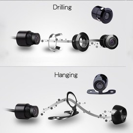 SCREENTRONICS Backup HD Camera Night Vision Rear Front View Waterproof Compatible with Car Radio Sony XAV-AX150 XAV-9500ES XAV-AX3200 XAV-AX3000 XAV-AX5000 XAV-AX5600 XAV-AX7000 XAV-AX8000