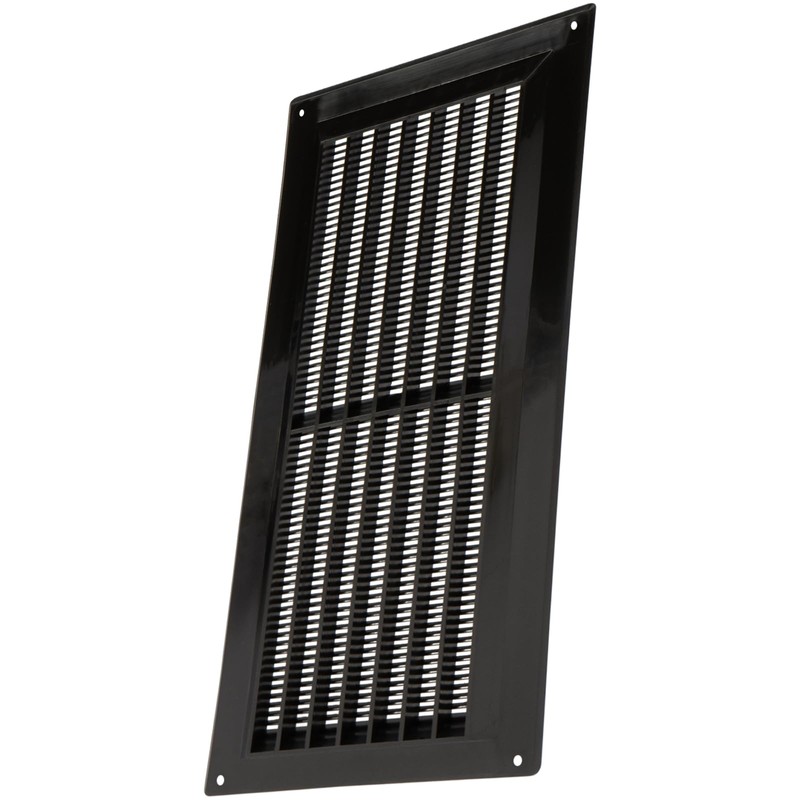 Repa Market 10'' x 3'' Inch (Inside Dimensions) Plastic Black