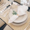 Pack of 6 Napkin Rings, Eucalyptus Napkin Ring, Rustic Napkin