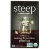 steep Organic Oolong with Jasmine Green 20 Count Box, Certified