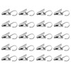 Curtain Clips, Set of 20 Stainless Steel Toothed Curtain Clips,