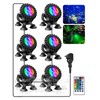 T-SUN RGB Pond Light LED Underwater Pond Lights Submersible Fountain