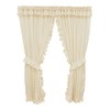 The_Curtain_Shop Classic Ruffle 24 Tier Pair Natural