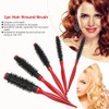 Walmeck 10mm Hair Round Brush Quiff Roller Comb for DIY