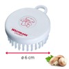 Westmark Mushroom/Vegetable Cleaning Brush, Fine Bristles, High-Quality Plastic, Champy, White,