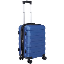 Epetlover 21 Inch Carry-On Luggage, Hardside Expandable Spinner Wheel Lightweight Travel Suitcase, Deep Blue