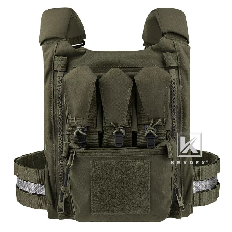 KRYDEX FCPC V5 Plate Carrier Tactical Vest Zip On Back