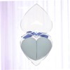 IWOWHERO Heart Shape Makeup Sponge Set Wet Dry Dual Purpose