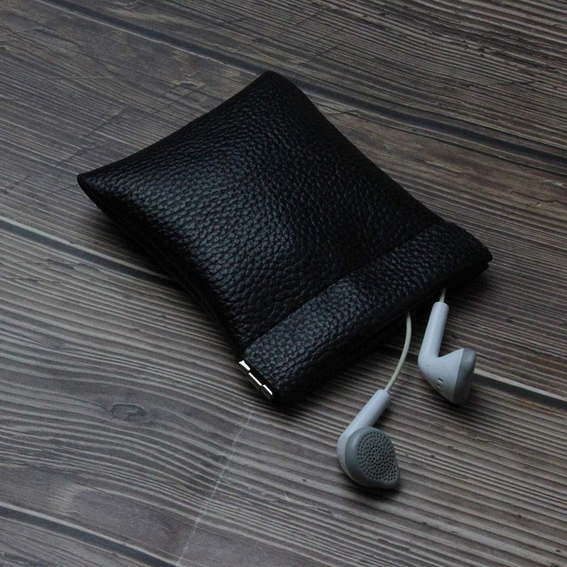 Coin Case, Men's, Coin Purse, Spring Opening, PU Leather, Mini