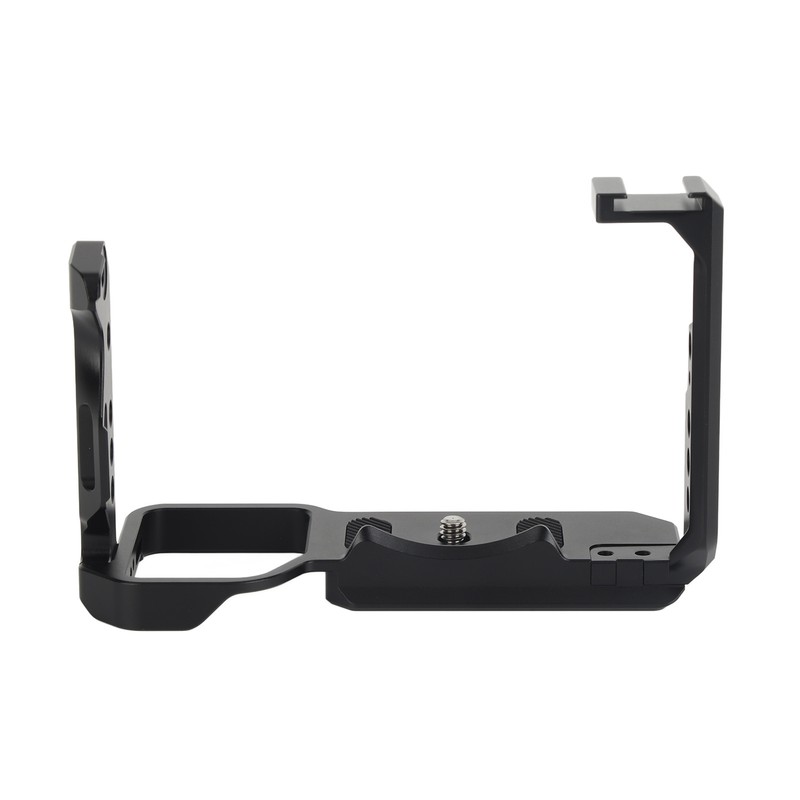 Camera Cage Aluminum Cold Shoe Mounting Plate with 1/4 and