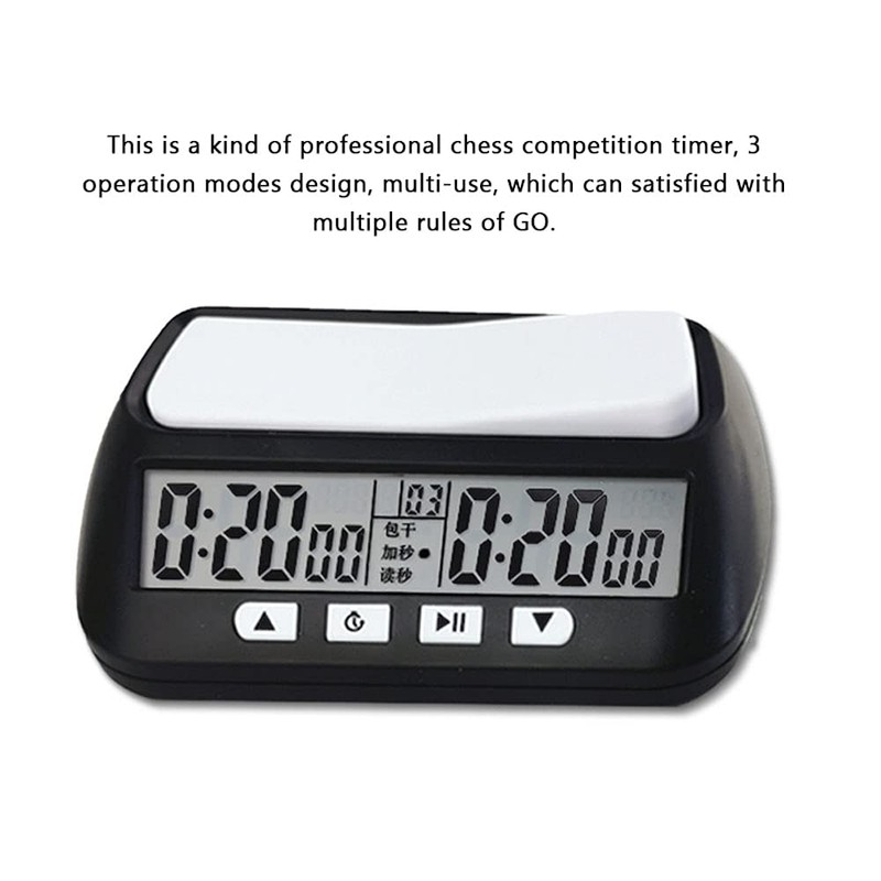 xinyee Professional Chess Clock Electronic Board Game Competition Hour Meter
