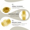 Bwintech 2 pieces 1/2 inch male thread to 1/2 inch