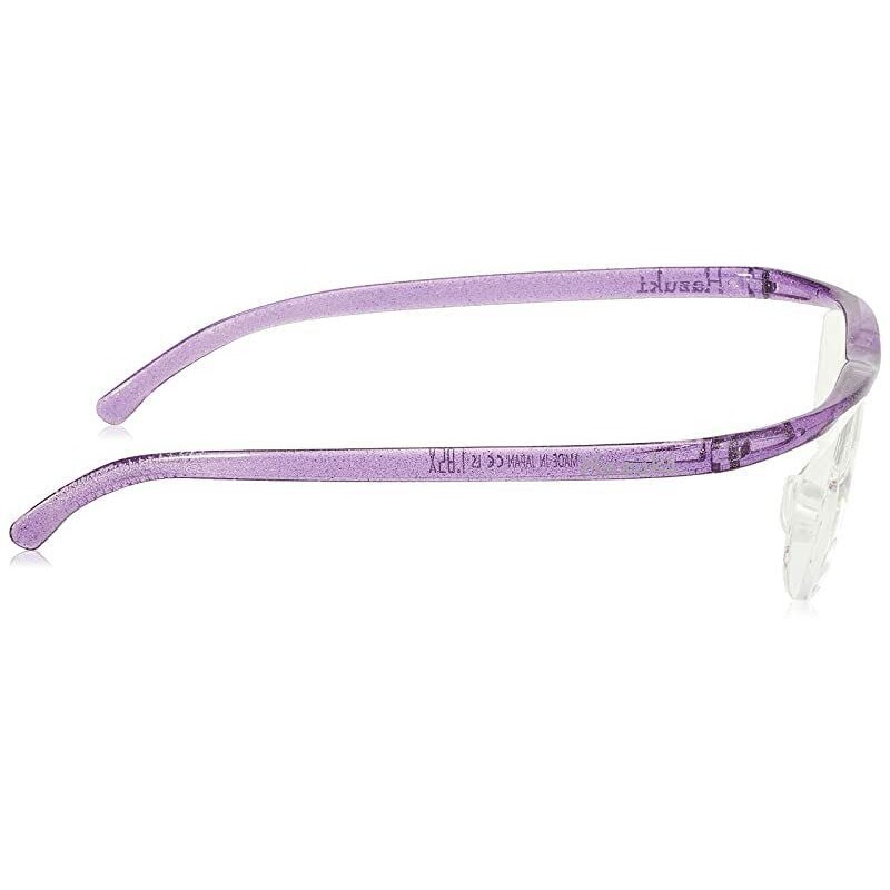 Hazuki Loupe Magnifier Glasses Blue Light 35% Eyeglasses Cut (Purple,