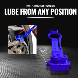Oinker® Chain Lube Applicator – [Eliminate Overspray and Fling-Off with Motorcycle Chain Oiler for 525 Chains] – Mess-Free Application