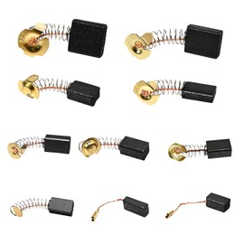 40 PCS Electric Motor Carbon Brushes, Replacement Brushes for Power Tools, Universal Motor Carbon Brush Set, for Electric Drills, Saws, Grinders, Vacuum Cleaners