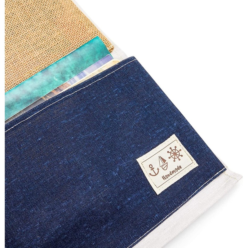 Juvale 3 Pocket Hanging Wall Organizer - Space-Saving Over-Door Storage