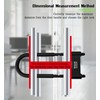 4 Digit Combination Padlock,Heavy Duty Anti Theft U-Shape Security Code
